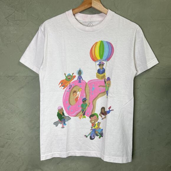 Odd Future Animated Caricature 2015 Members Tyler The Creator Small Tee - Picture 1 of 5